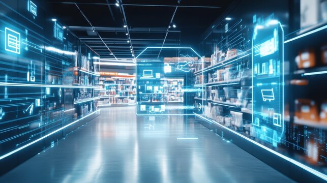 An AI powered system optimizing e commerce platforms by analyzing customer browsing behavior, purchase history, and product reviews to personalize online shopping experiences