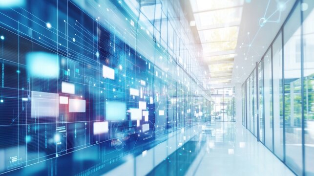 An AI powered system optimizing energy consumption in commercial buildings by analyzing real time usage data, occupancy patterns, and weather conditions to reduce costs and improve sustainability