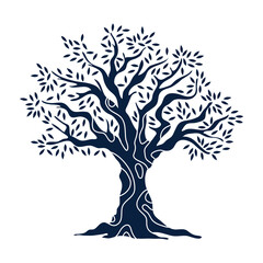 olive tree vector for design