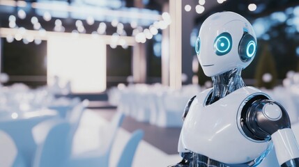 An AI powered system optimizing event planning by analyzing attendee preferences, scheduling data, and venue availability to recommend ideal event configurations