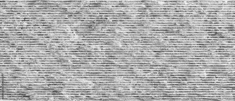 Aufkleber dark gray stone wall with rough texture as a background for a template or banner. the wall is made o