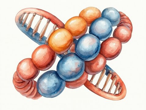 Chromosome structure illustrating genetic diversity and ethical considerations in gene editing practices for agriculture
