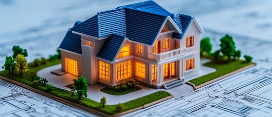 Model Home on Plans