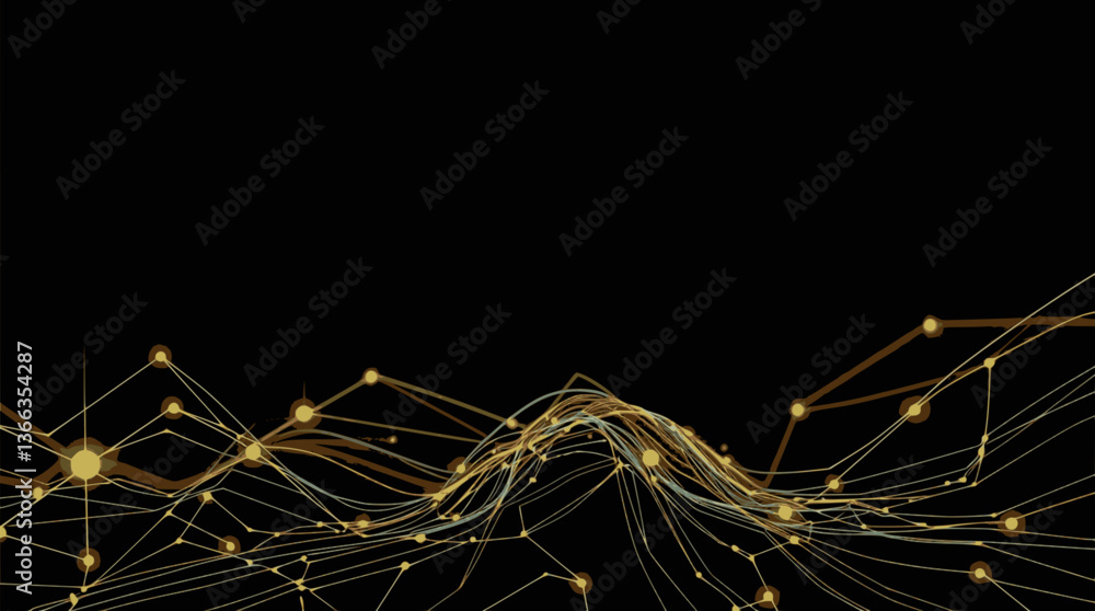 Aufkleber outline of an ai-powered digital art generation process minimal futuristic creative technology vecto