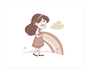 Girl Vector and girl image Free SVG Download 