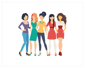 Fototapeta premium Girl Vector and girl image Free SVG Download 