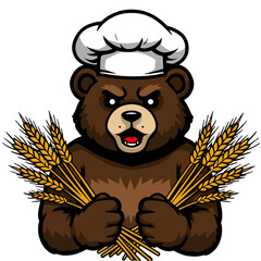 The Grumpy Baker Bear