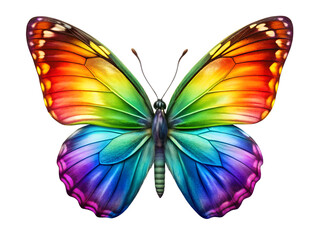 Fototapeta premium butterfly isolated on white background