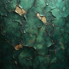 Obraz premium Abstract Composition of Foliage on Structured Background