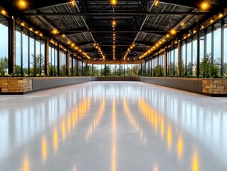Outdoor Ice Rink Pavilion