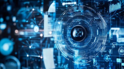 An AI powered system enhancing security systems by analyzing surveillance footage, behavioral patterns, and environmental factors to detect potential threats in real-time