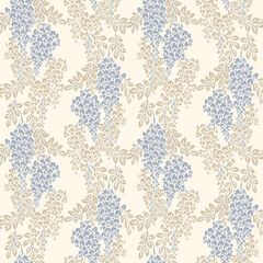 Seamless hand drawn crispy flower pattern.  Watercolor floral pattern for fabric, apparel, wallpaper. Unique floral and ethnic design. Modern crispy flower wallpaper tile. Carpet pattern background.