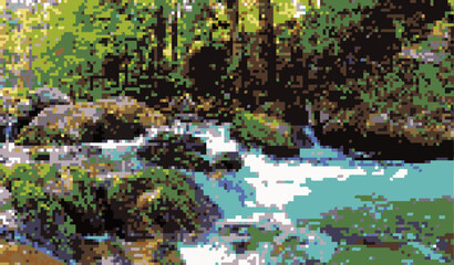 Stream in the forest