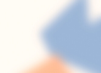 Blue, Peach, and Cream Mesh Gradient with Grain Background
