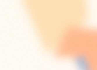 Blue, Peach, and Cream Mesh Gradient with Grain Background