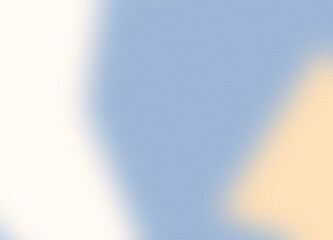 Blue, Peach, and Cream Mesh Gradient with Grain Background