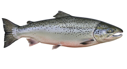 Naklejka premium Freshwater fish closeup