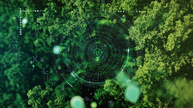 An AI powered system improving environmental monitoring by analyzing air quality, water levels, and climate data to predict and mitigate environmental risks