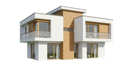 Isolated Natural Brown Egg