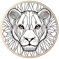 Lioness Mandala
