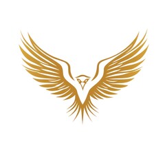 Obraz premium Fiery Phoenix Logo