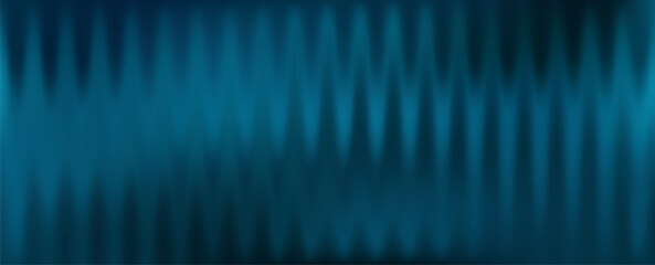 Abstract glassy blue wavy background with a smooth gradient and blurred light reflections. A modern futuristic texture in deep blue tones.