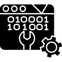 Web maintenance Icon