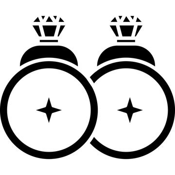 Diamong ring Icon