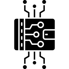 Obraz premium Digital wallet Icon