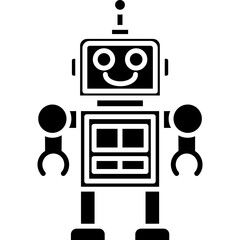 Fototapeta premium Robot Icon