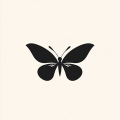 Black Butterfly Illustration
