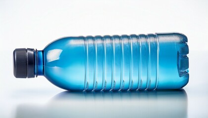 blue water bottle