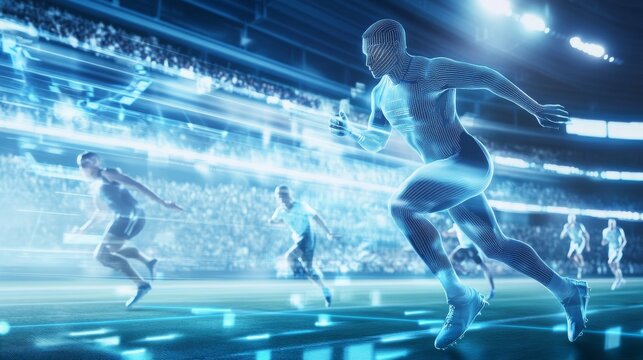 An AI powered system improving sports performance by analyzing athlete data, AI-assisted training plans, and real-time progress tracking for enhanced performance
