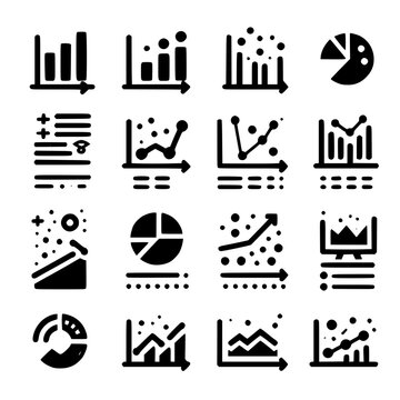 graph icons Icon Set