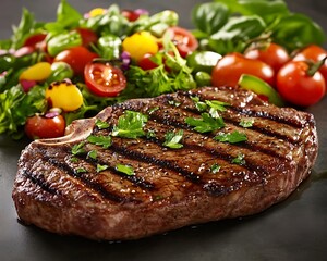 Grilled Steak & Salad Plate