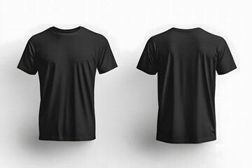 T-Shirt Mockup Front and Back Design Presentation