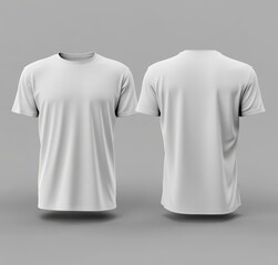 Blank White T-Shirt Mockup