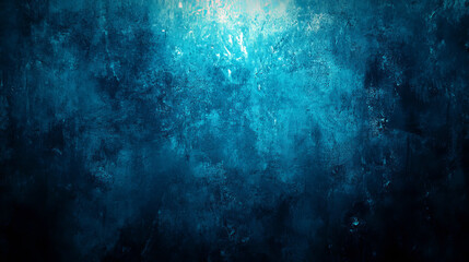Moody Cinematic Background with Deep Blue Tones and Soft Grain