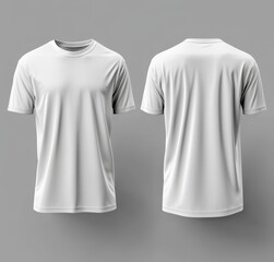 Blank White T-shirt Mockup
