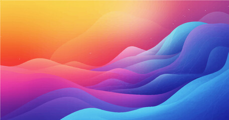 Corporate multicolored background with gradient panels, abstract vector backgrounds