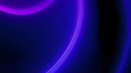 Abstract purple Wave Design with Glowing Lines