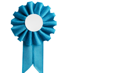 Blue ribbon award for achievement in competition or event