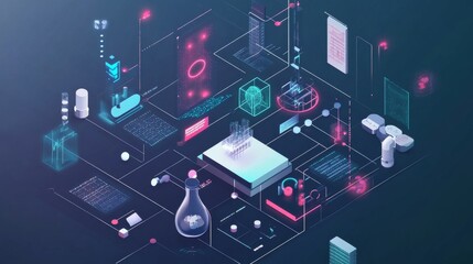 An AI powered system optimizing medical research by analyzing genetic data, clinical trials, and scientific publications to accelerate drug discovery