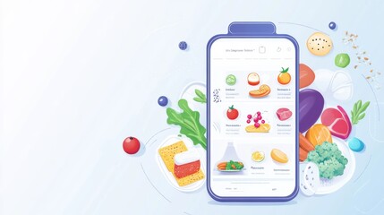 An AI powered system optimizing personalized nutrition by analyzing individual health data, food preferences, and dietary needs to provide tailored meal recommendations