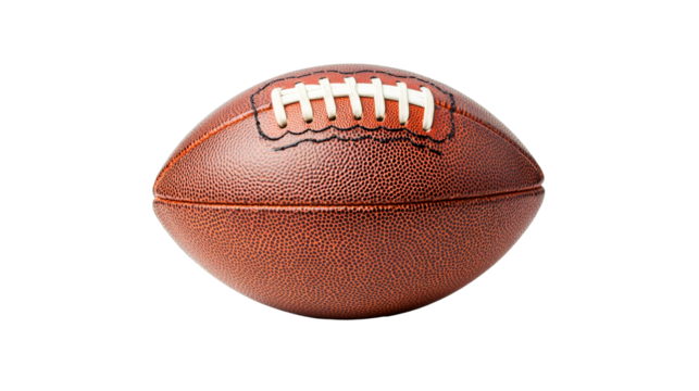 American football, brown, laces, sport, equipment, gridiron, cut out transparent