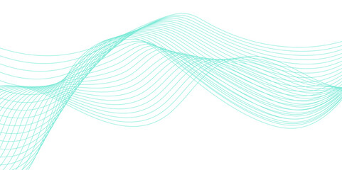 Abstract colorful wave lines on white background for elements. Wavy gray lines made for wallpaper design. Psychedelic Stripe Texture Vector Design. Blue Wave Lines Pattern.  The Flow of Vector Lines