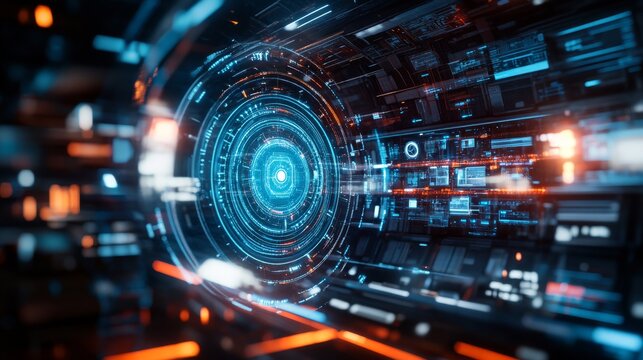 An AI powered system revolutionizing space exploration by analyzing planetary data, autonomous AI navigation, and AI-assisted mission control for deep-space research