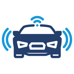 Autonomous Vehicle Icon