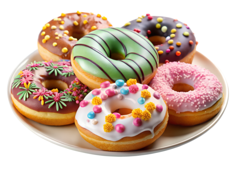 donut with icing sugar