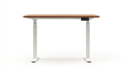 Modern adjustable height standing desk. (1)